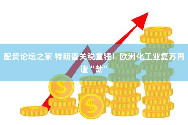 配资论坛之家 特朗普关税重锤！欧洲化工业复苏再遭“劫”